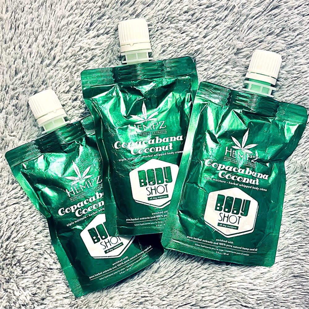 THREE Hempz Copacabana Coconut Body Shots